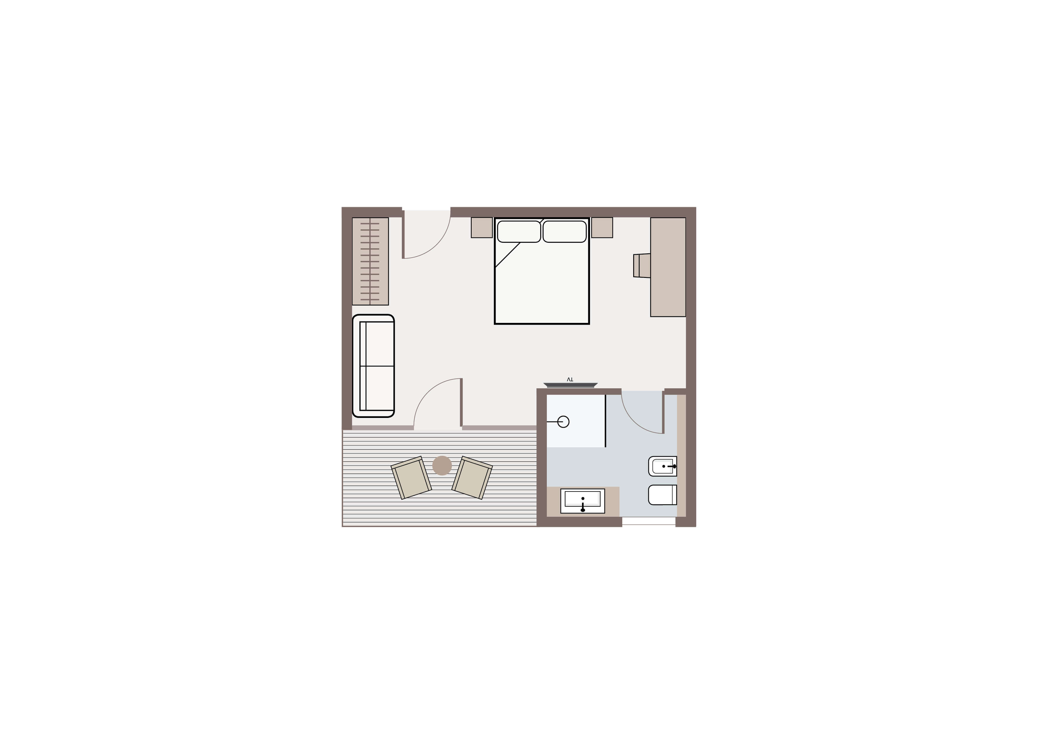 Doppelzimmer Erde